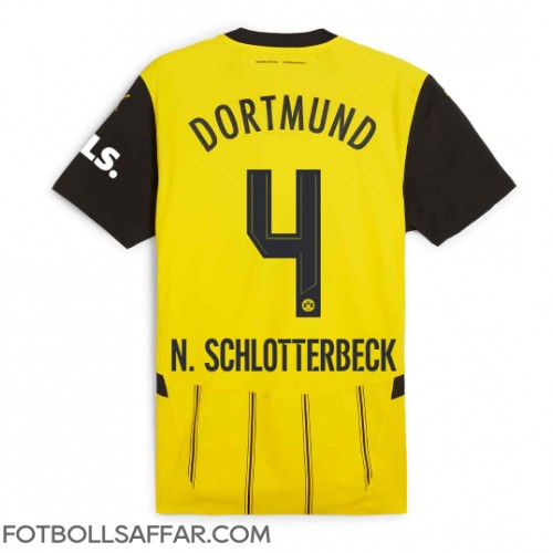 Borussia Dortmund Nico Schlotterbeck #4 Hemmatröja 2024-25 Kortärmad